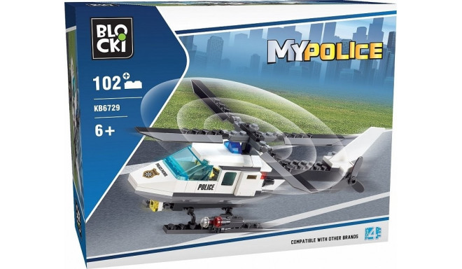 Blocks MyPolice 102 pcs Helicopter