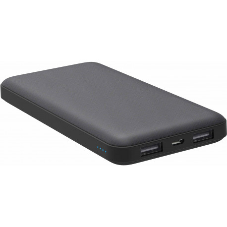Platinet power bank 10000mAh Polymer, black (42667)