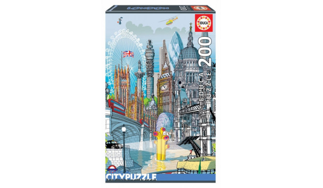 EDUCA CityPuzzle 200 Ele ments London