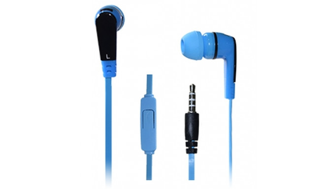 Vakoss SK-135B EARPHONES SMARTPHONE CONTROL WITH MICROPHONE (BLUE)