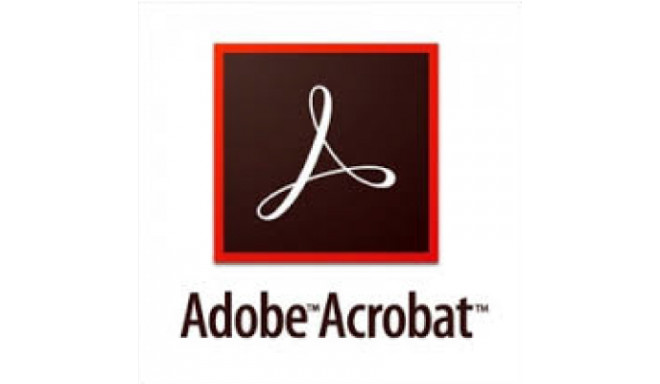 Adobe Acrobat Pro 2017 Commercial Electronic 