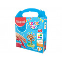 Näpuvärvid ColorPeps 4x80g, Maped, alates 1eluaastast