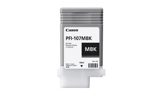 Tint Canon PFI-107MBk Matte Black (matt must) 130ml ImagePROGRAF iPF670, iPF680, iPF685, iPF770, iPF
