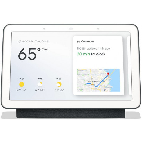 Google Nest Home Hub Assistant, grey
