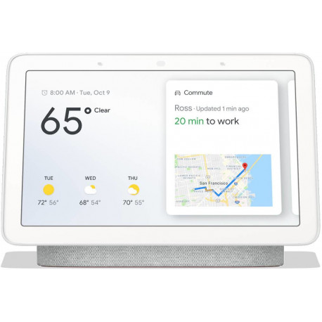 Google Nest Home Hub Assistant, valge