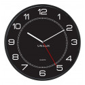 Unilux wall clock Mega 57,5cm, black + battery