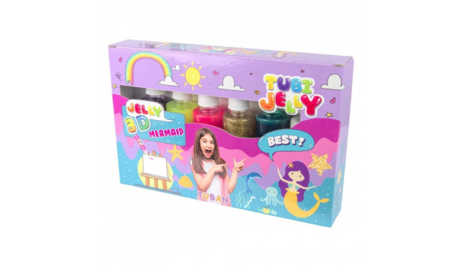Tubi Jelly set 6 colors - Mermaid