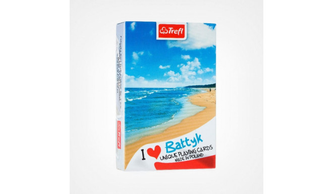 Trefl mängukaardid I love Poland Baltic Beach
