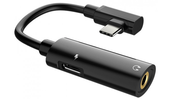 Hoco adapter USB-C - 3.5mm (LS19BK)