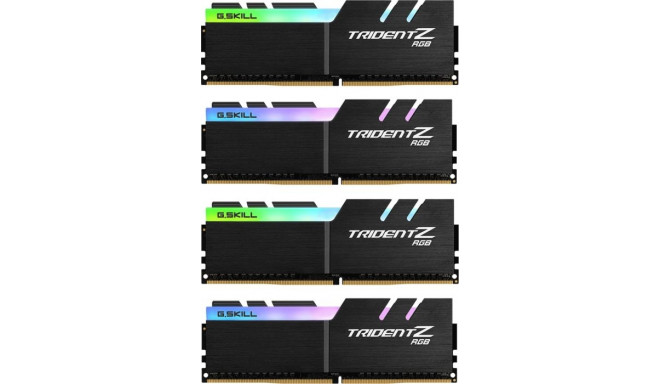 G.Skill RAM DDR4 32GB 3600 CL 18 Quad Kit Trident Z RGB Black (F4-3600C18Q-32GTZR)