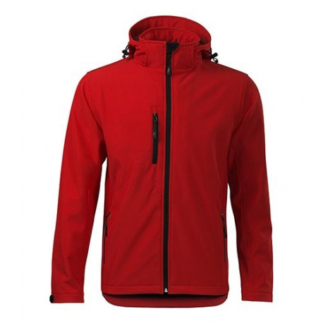 Adler meeste softshell kapuutsiga 522 punane L