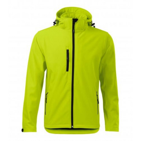 Adler meeste softshell kapuutsiga 522 laim 2XL