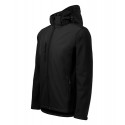 Adler meeste softshell kapuutsiga 522 must XL