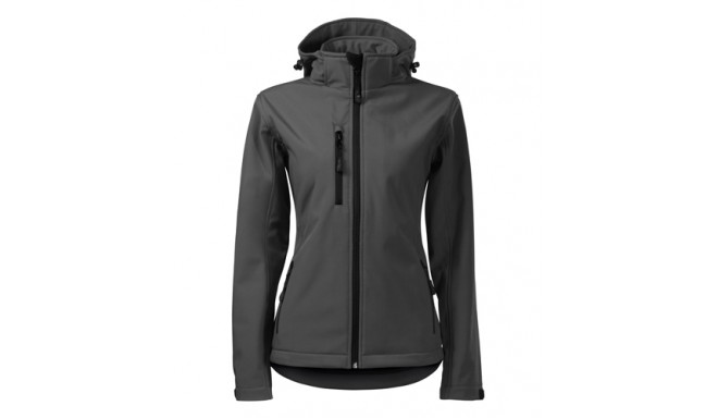 Adler naiste softshell kapuutsiga 521 hall XL