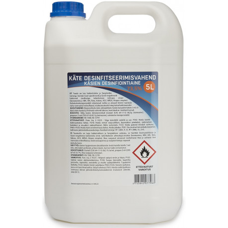 Disinfectant gel for hands 5L