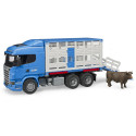 BRUDER Scania R-Seeria kariloomade transpordiveok; sisaldab 1 looma, 03549