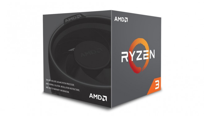 AMD CPU Ryzen 3 1200 3.1GH AM4 (YD1200BBAFBOX)