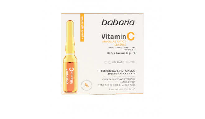 BABARIA VITAMIN C antiox defense ampollas 5 x 2 ml