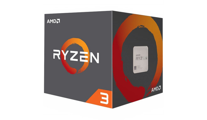 AMD CPU Desktop Ryzen 3 4C/4T 1200 (3.1/3.4GHz Boost,10MB,65W,AM4) box, with Wraith Stealth cooler