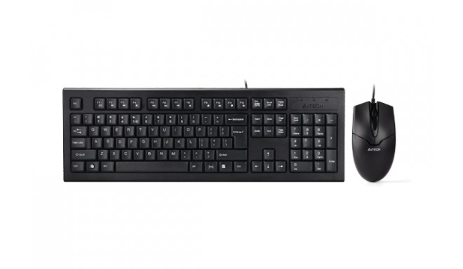 A4Tech 46009 Mouse & Keyboard KR-85550 Black