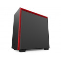 PC CASE NZXT H710I MIDI TOWER BLACK-RED