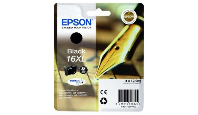 Epson ink cartridge 16XL, black