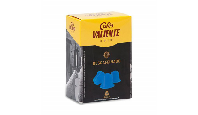 Coffee Capsules Cafés Valiente 83928 (10 uds) Decaffeinated