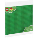Lego Duplo building plate 2304, green