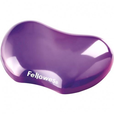 Fellowes mouse pad with wrist rest, purple (91477-72)