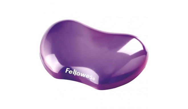 Fellowes mouse pad with wrist rest, purple (91477-72)