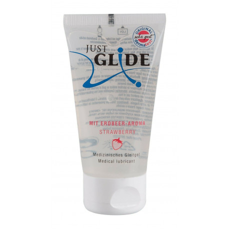 Just Glide lubricant Strawberry 50ml