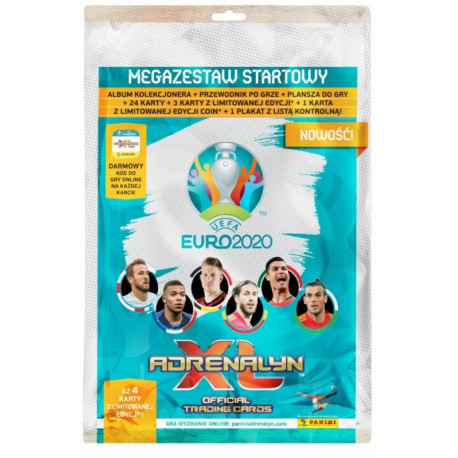 Panini футбольные карточки Euro 2020 Megaset