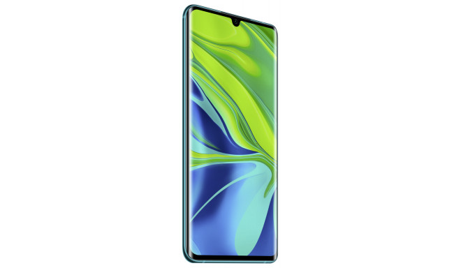 mi note 10 aurora green