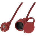 Vivanco extension cable H05RR-F 25m, red (61149)
