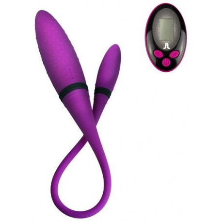 Adrien Lastic vibrator Double Ended, purple (E24867)
