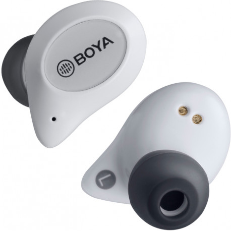 Boya беспроводные наушники + микрофон True Wireless BY-AP1, белая