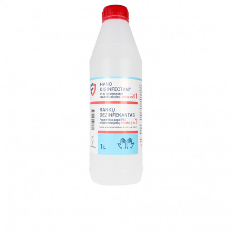 hand desinf HAND DISINFECTANT handrub solution 80% alcohol 1000 ml