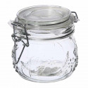 Säilituspurk kaanega, 0,5L, läbipaistev klaas