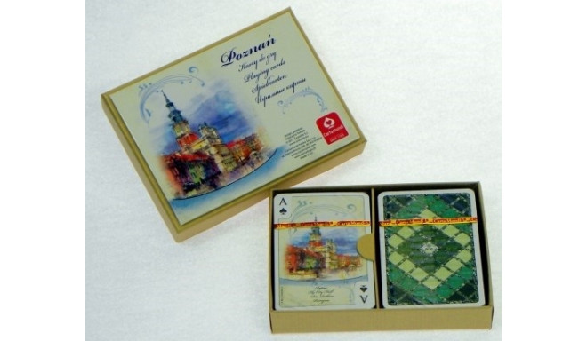 Cards Poznań Akwarele 2x55 leaflets