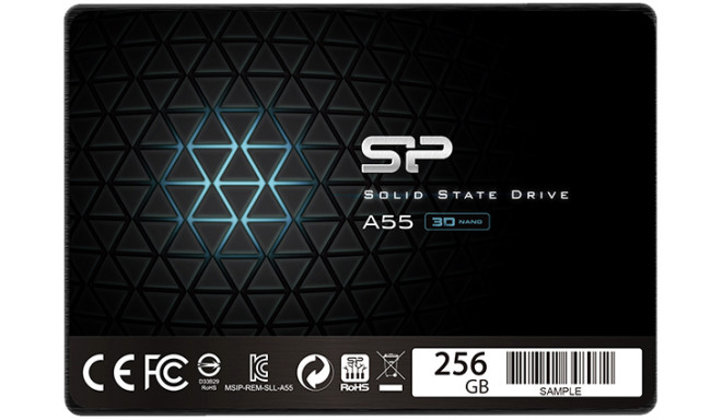 Silicon Power SSD A55 SATA III 256GB 2,5" 550/450MB/s SP256GBSS3A55S25