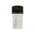 TRANSCEND 128GB USB3.0 Pen Drive OTG Type A&C Silver