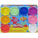 Hasbro Play-Doh 8 Pack Rainbow - E5062ES1