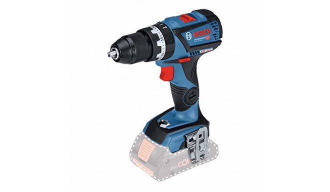 Bosch Cordless Combi GSB 18V-60 C Professional solo, 18 Volt (blue / black, without battery and char
