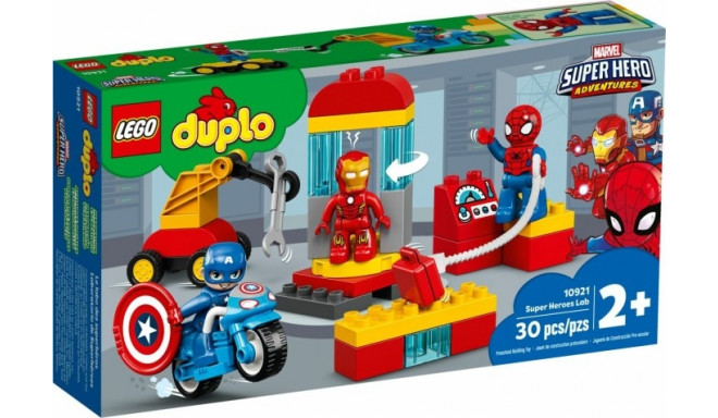 LEGO Duplo mänguklotsid Super Heroes Lab (10921)