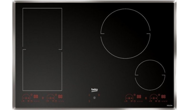 BEKO HII 84800 FHTX, stand-alone cooking field (black / stainless steel)