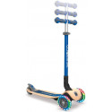 Globber Primo Wood with light rollers, Scooter (blue / wood)