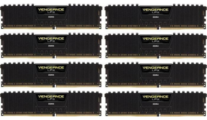 Corsair DDR4 - 256 GB -3000 - CL - 16 - Octo-Kit, Vengeance LPX (black, CMK256GX4M8D3000C16)