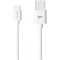 Silicon Power кабель  microUSB Boost Link 1 м, белый