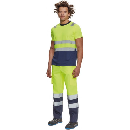 Cerva Monzon T-särk Hi-Vis kollane EOL 4xl