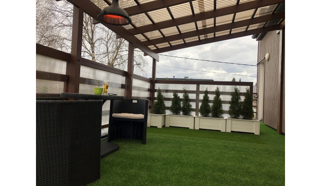 Infrared heater Veltron PREMIUM RETRO CEILING 2.1 kW, black